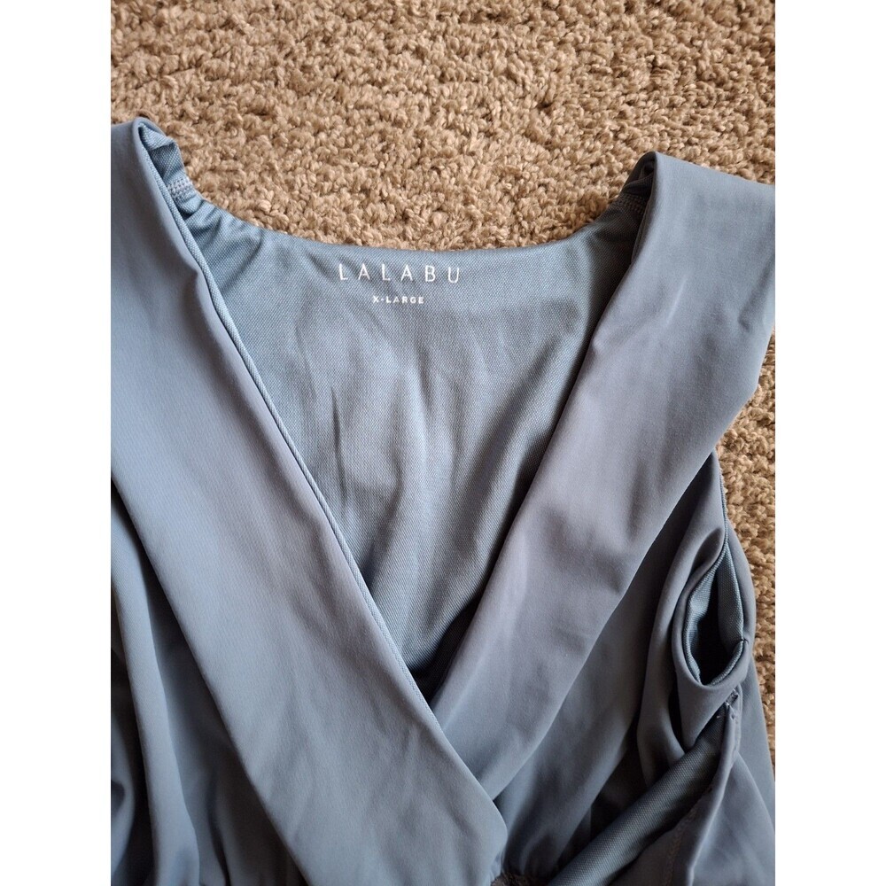 Lalabu Womens Soothe Baby Wearing Tank Top Size XL Blue Sleeveless Shirt - Picture 6 of 9